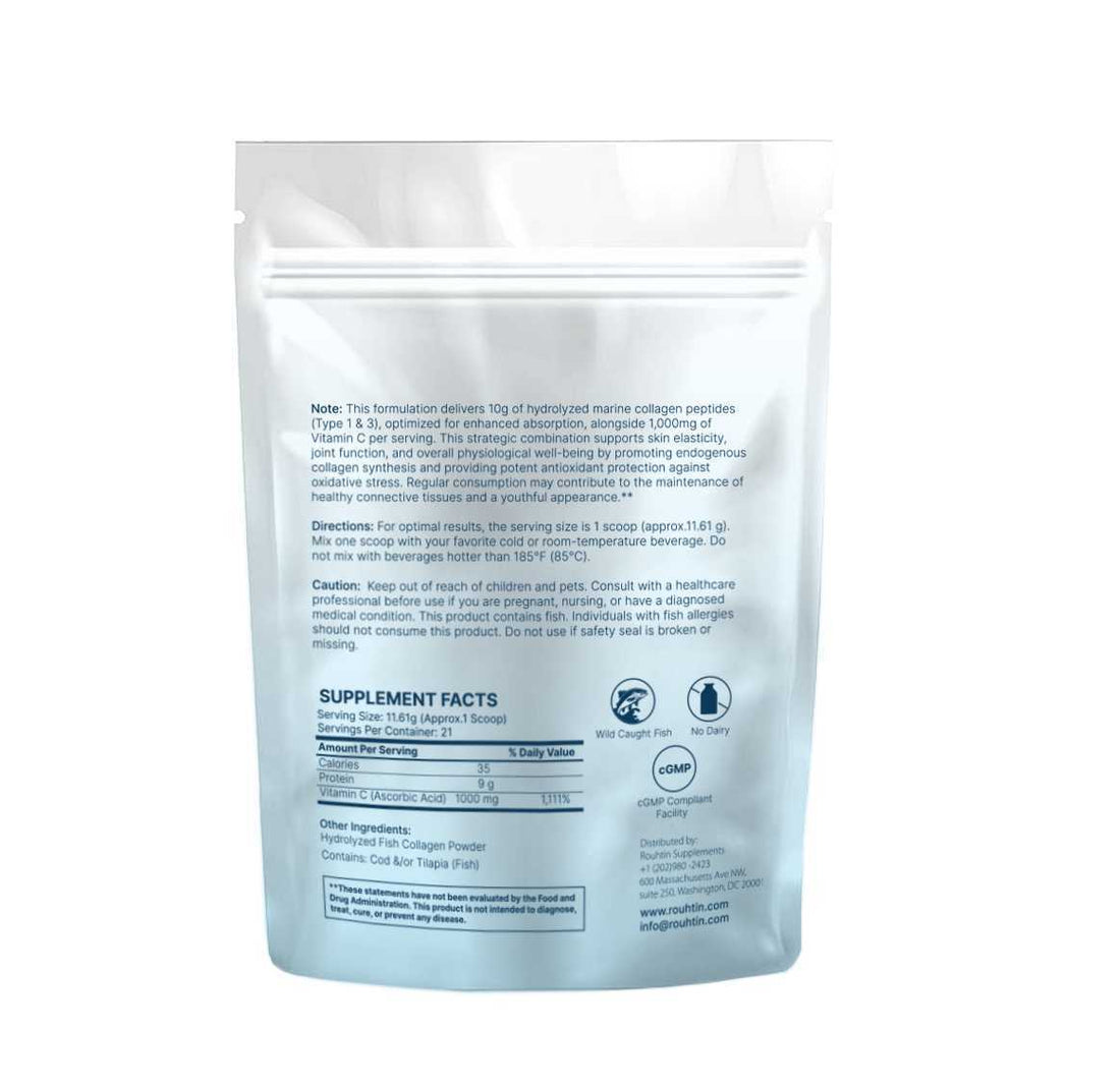Hydrolyzed Marine Collagen Peptides - Berries & Unflavored
